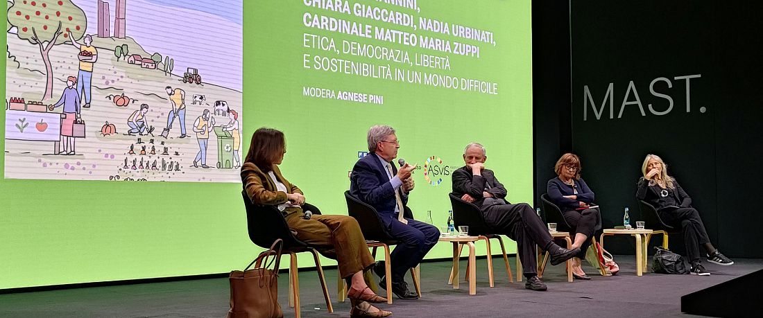 Etica, democrazia, sostenibilità: dialogo tra Giaccardi, Giovannini, Urbinati e Zuppi