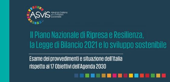 Il Piano nazionale di ripresa e resilienza, la Legge di bilancio 2021 e lo sviluppo sostenibile