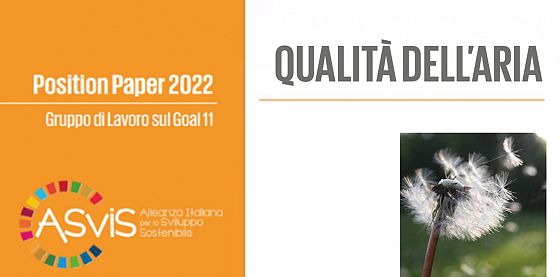 Position paper del Gdl 11 sulla Qualità dell'aria