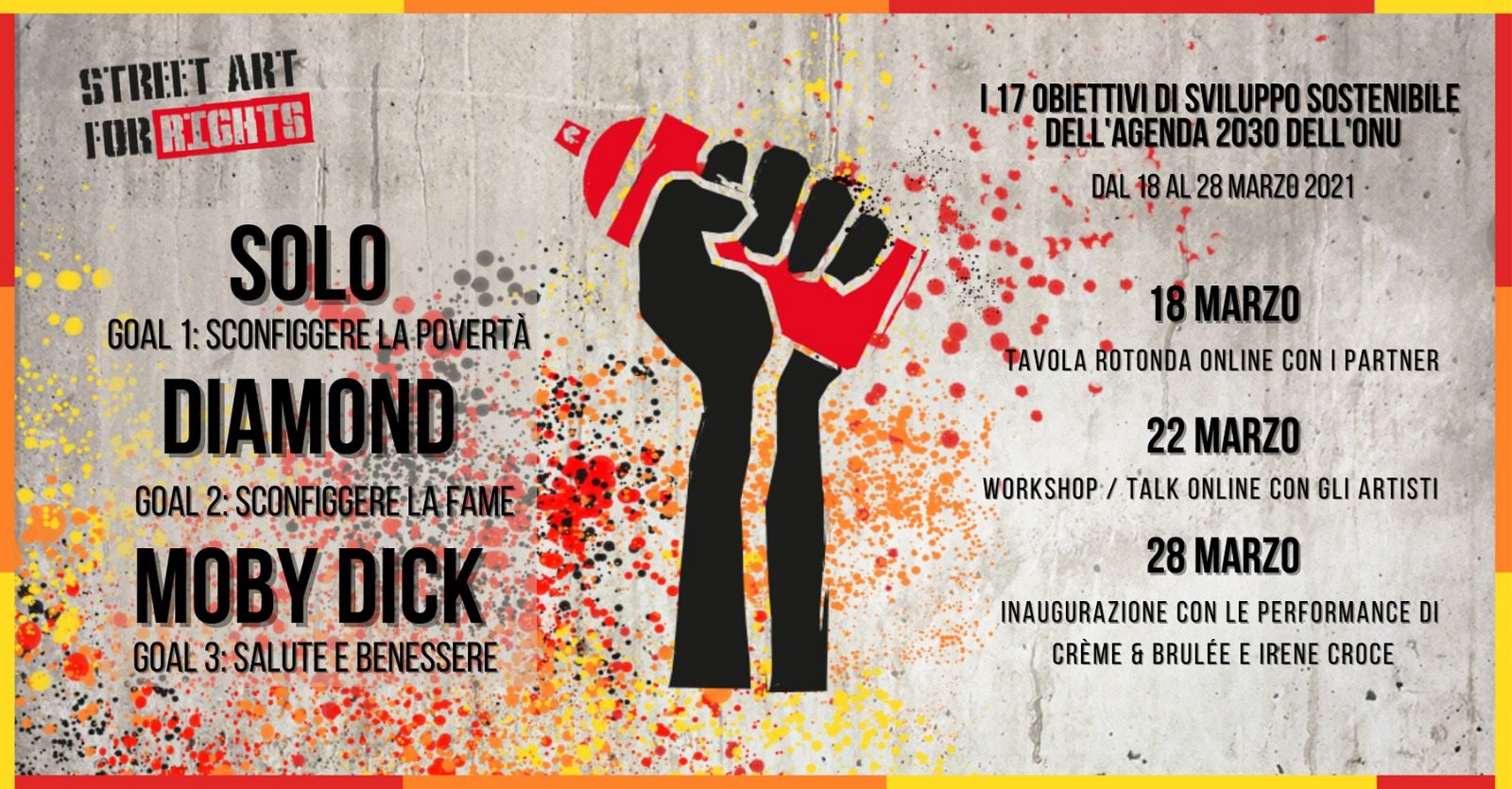 Street art for rights