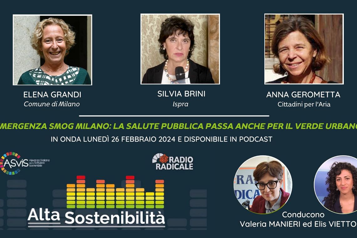 Emergenza smog Milano: non c'è salute pubblica senza azioni coordinate Stato-Regione