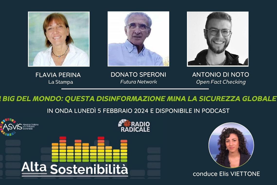 I big del mondo da Davos: “Questa disinformazione mina la sicurezza globale”