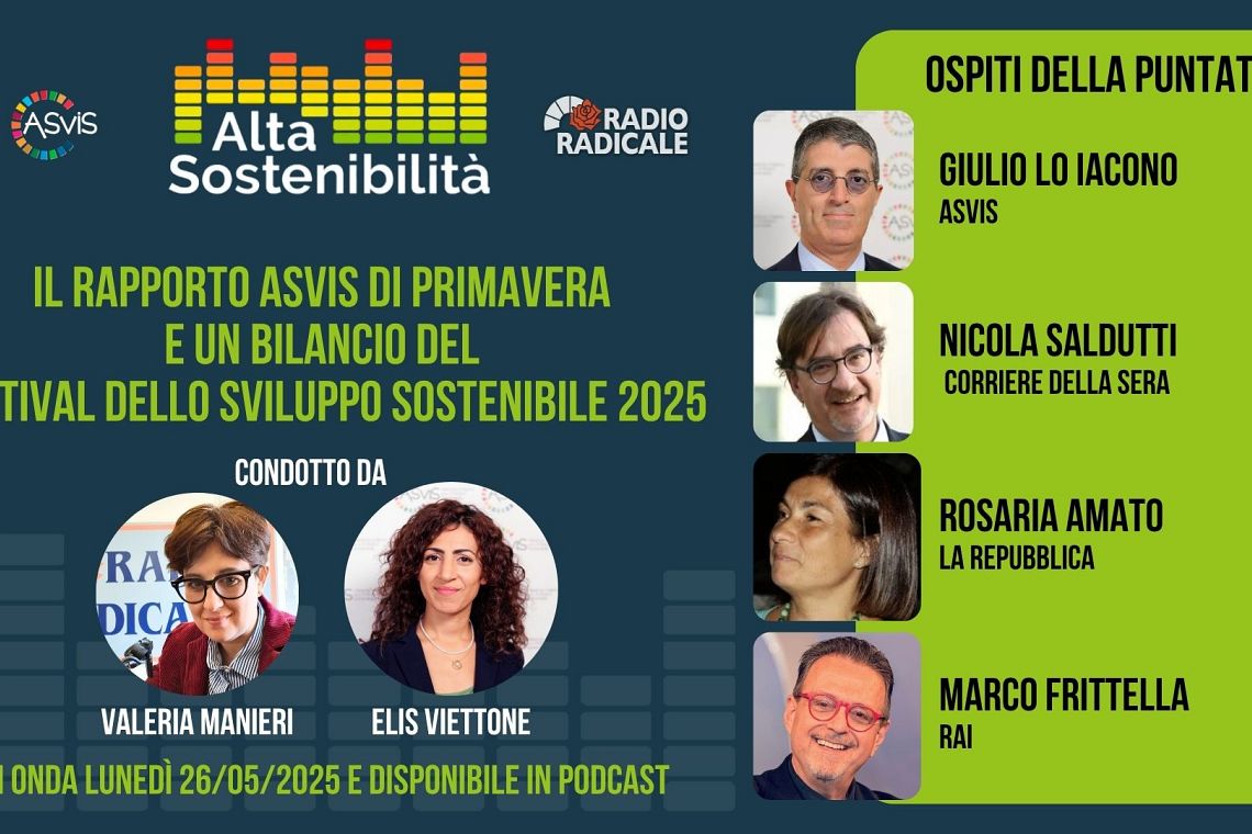 Festival Sviluppo Sostenibile 2025, riflessioni e programmi per guardare oltre