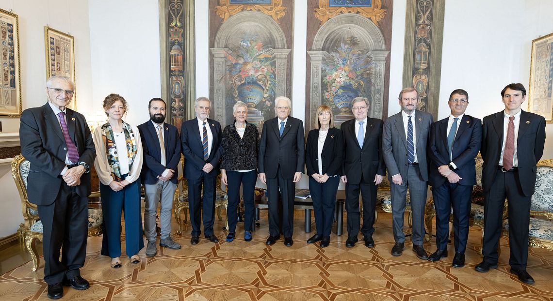 Mattarella ha ricevuto al Quirinale una delegazione dell’ASviS 