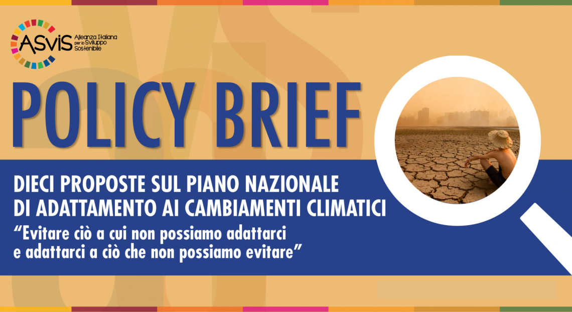 L’ASviS lancia il primo Policy brief: l’Italia ha bisogno di una Legge sul clima