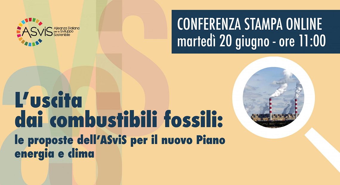 L’ASviS presenta le sue proposte su energia e clima: appuntamento il 20 giugno alle 11.00